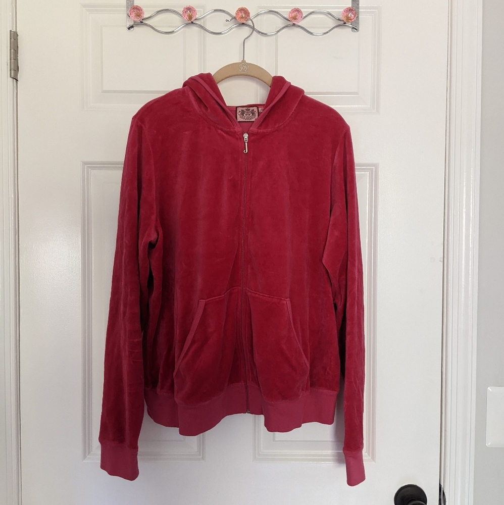 Juicy Couture Pink Velour Hoodie